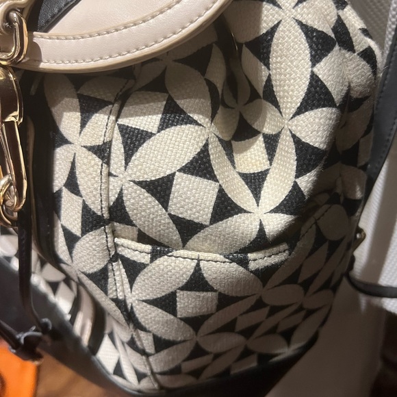 Spartina black and white backpack main image 3